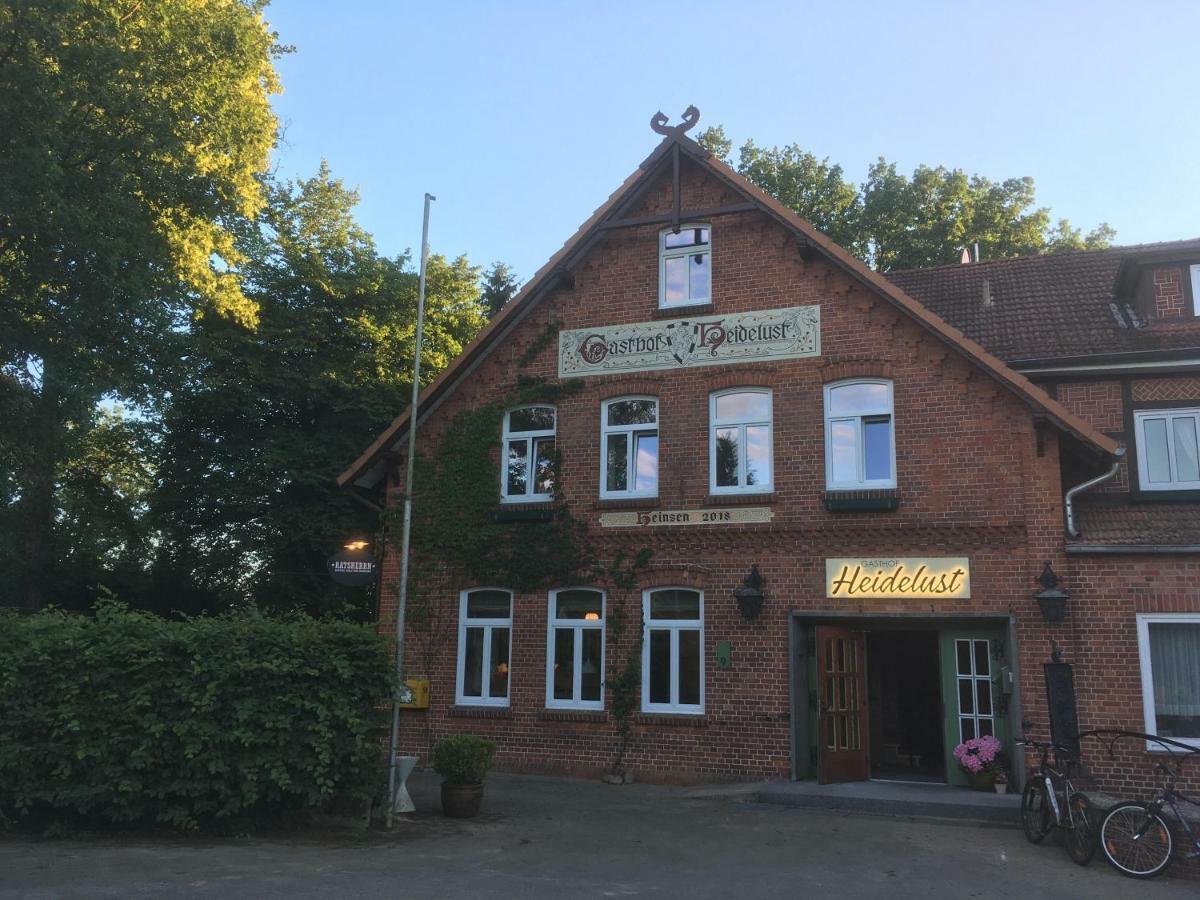 Gasthof Heidelust Pension Hotell Undeloh Eksteriør bilde