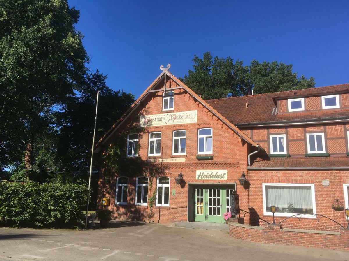 Gasthof Heidelust Pension Hotell Undeloh Eksteriør bilde
